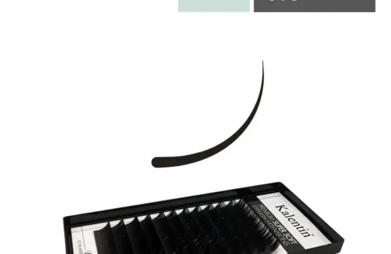 Kalentin Extensiones De Pestañas Clásicas Curva D 0,07 12mm